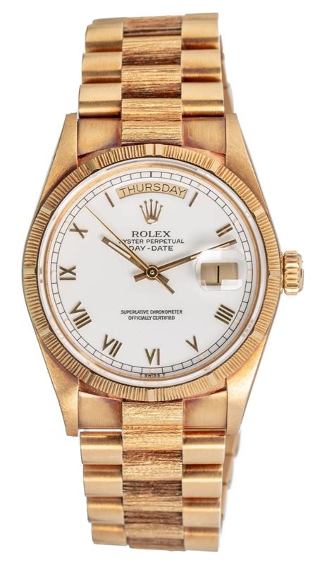 rolex gold on wrist|rolex 18k gold watch price.